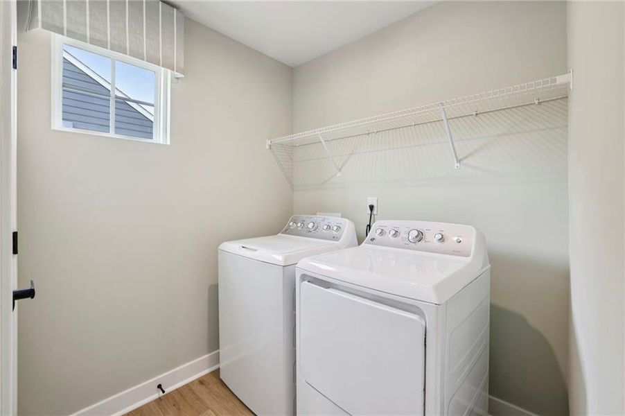 Furnished interior view inside a new home in , Hoschton (Image 5).