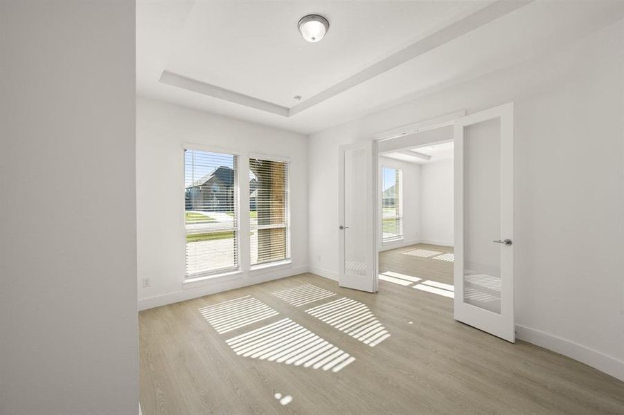 Spacious, unfurnished interior of a new home in LeTara, Haslet (Image 27).