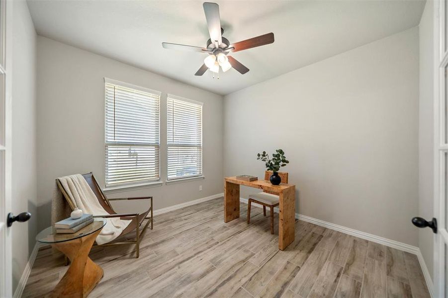 Furnished interior view inside a new home in Aero Vista, Caddo Mills (Image 5). Furnished interior view inside a new home in Aero Vista, Caddo Mills (Image 5).