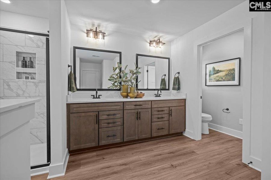 Furnished interior view inside a new home in Boykin Hills, Chapin (Image 16).