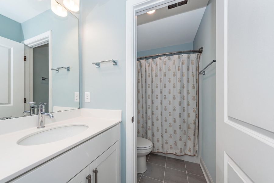 Furnished interior view inside a new home in High Point at Foxbank, Moncks Corner (Image 17).