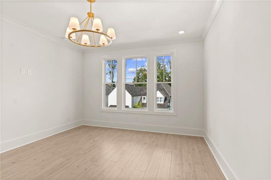 Spacious, unfurnished interior of a new home in Park Walke, Alpharetta (Image 26).