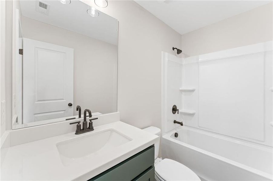 Furnished interior view inside a new home in Cherokee Township, Acworth (Image 10).