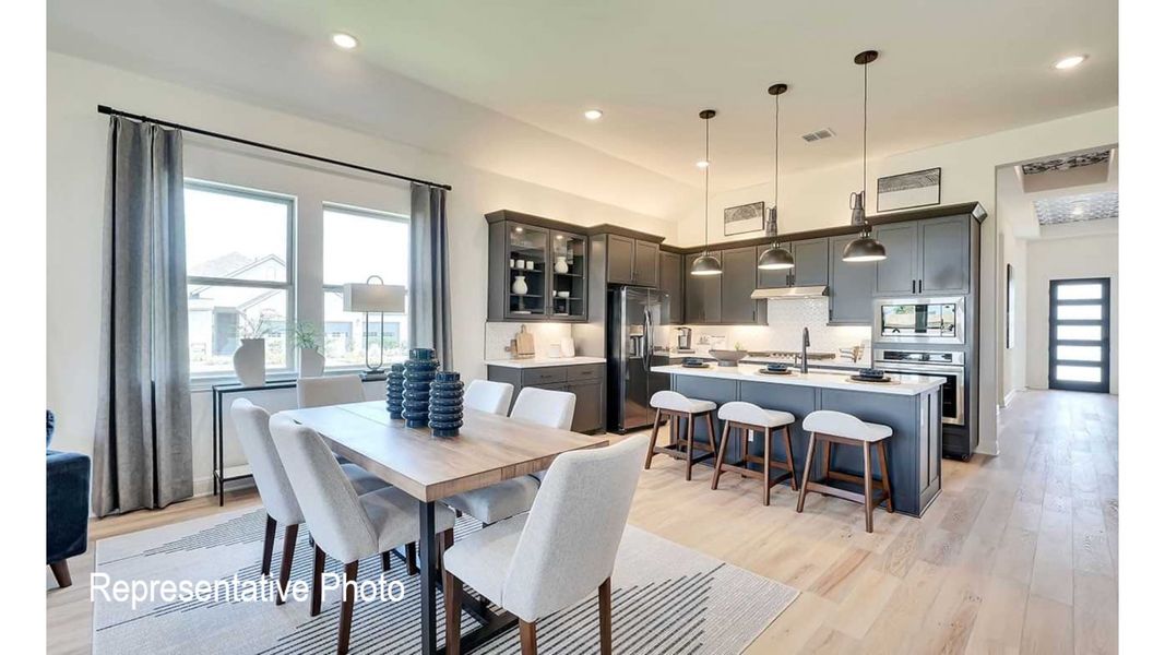 Furnished interior view inside a new home in Taylor Estates, Corinth (Image 12).