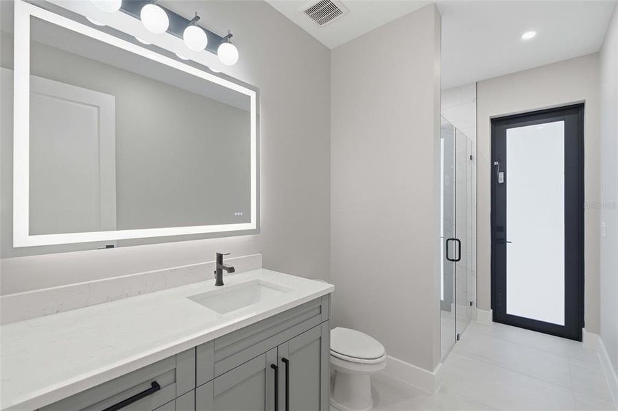 Furnished interior view inside a new home in , Cape Coral (Image 14).