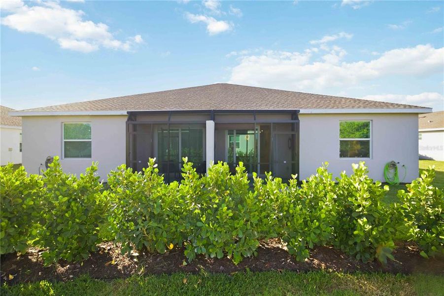 Exterior details and patio area of a home in , Englewood (Image 22).