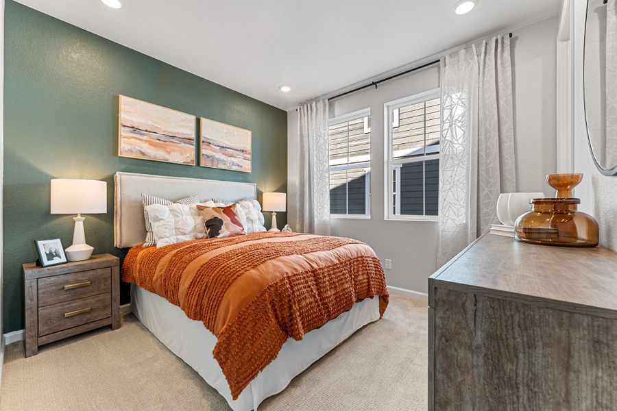 Representative furnished interior of a home built from the Fairmount | A Multi-Gen Home by Taylor Morrison in Macanta City Collection, Castle Rock (Image 12).