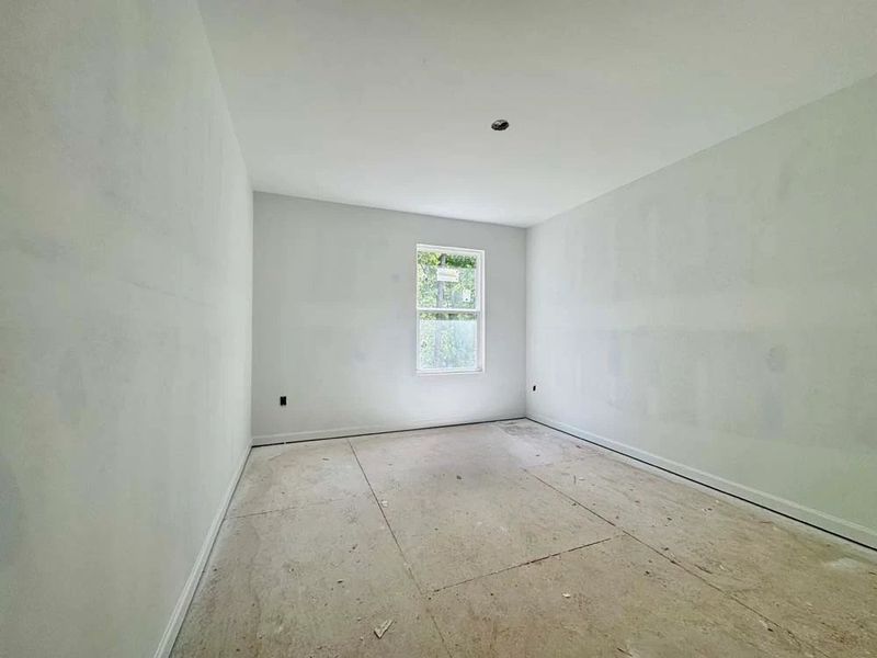 Secondary Bedroom Construction Progress