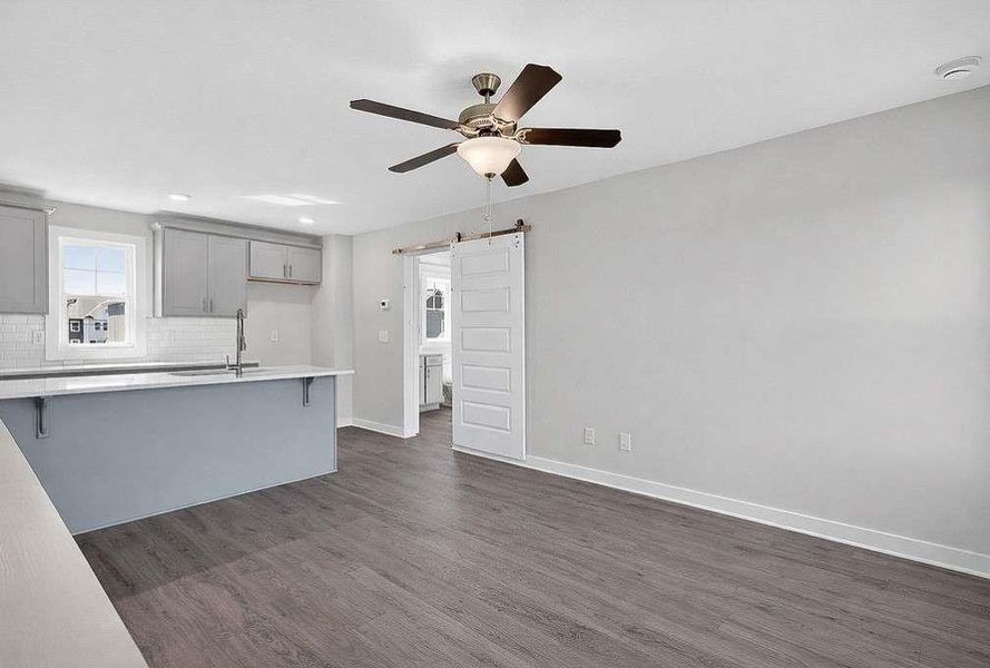 Spacious, unfurnished interior of a new home in , Fayetteville (Image 8).