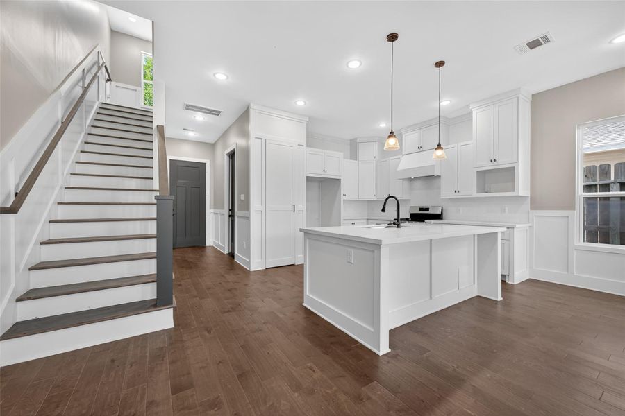 Furnished interior view inside a new home in , Houston (Image 4).
