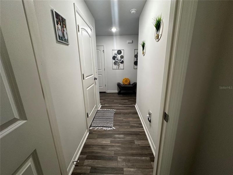 Hallway from bedrooms Hallway from bedrooms
