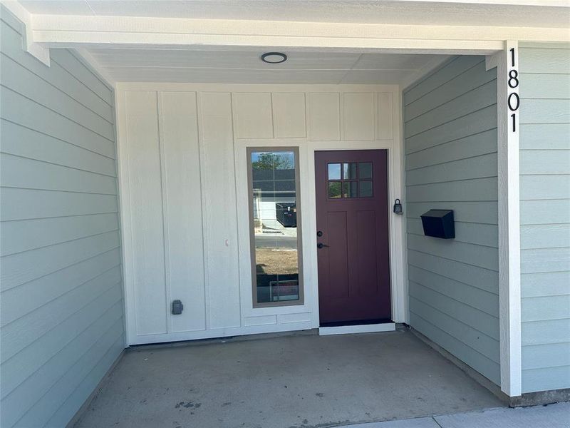 Exterior details and patio area of a home in , Garland (Image 16).