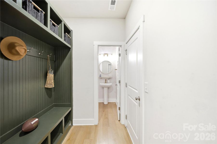 Furnished interior view inside a new home in , Charlotte (Image 7).