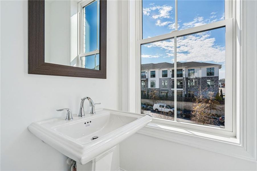 Close-up of interior finishes inside a home in Millcroft Townhomes, Buford (Image 12).