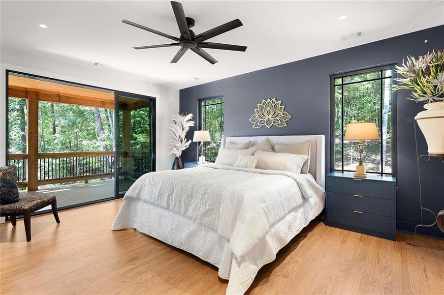 Furnished interior view inside a new home in , Talking Rock (Image 45).