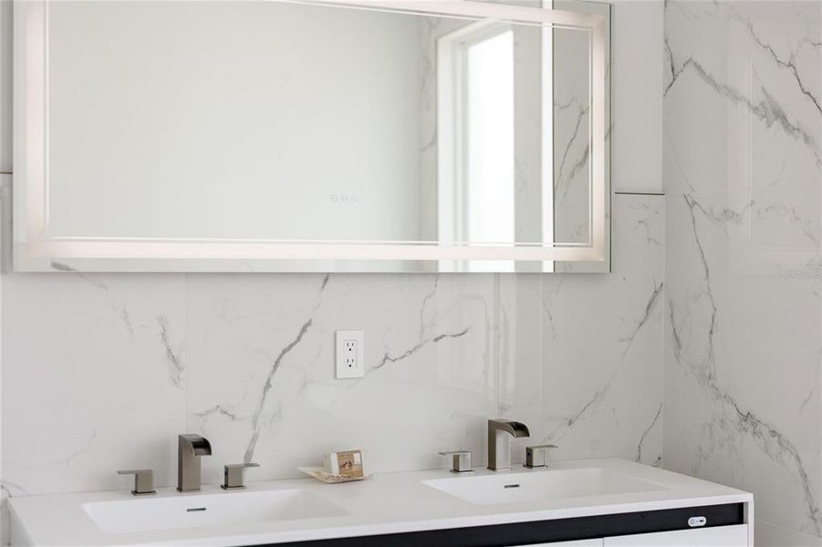 Close-up of interior finishes inside a home in , Palm Coast (Image 18).