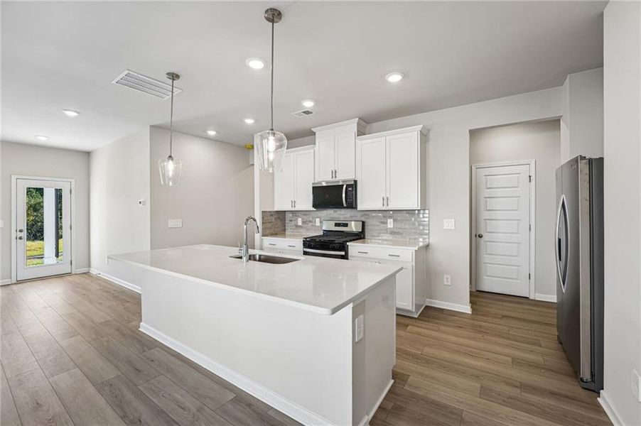 Furnished interior view inside a new home in Hemingway - Reserve Series, Cumming (Image 18).