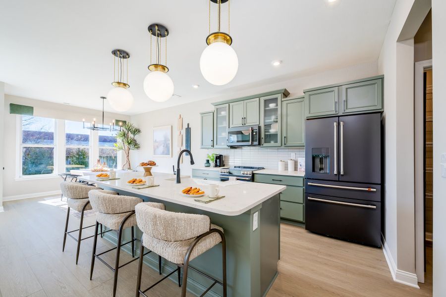Representative furnished interior of a home built from the Magnolia by Fischer Homes in Vista Hills, Louisville (Image 14).