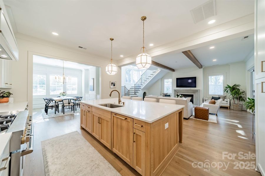 Kitchen with Large Island