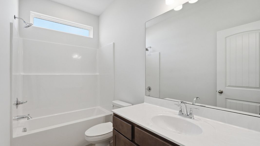 Furnished interior view inside a new home in Wheatfield, Shelbyville (Image 12).