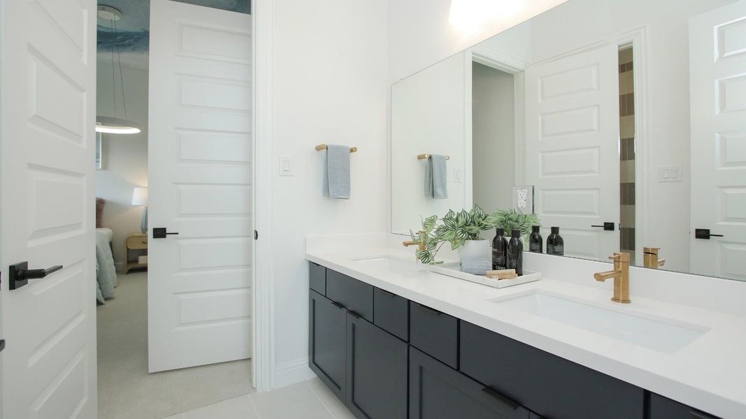 Model home photos of similar floorplans, not pictures of actual home.