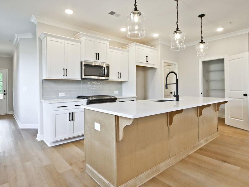 Furnished interior view inside a new home in Cherokee Township, Acworth (Image 7).