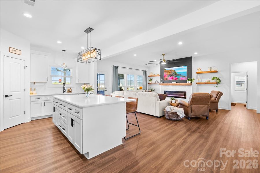 Furnished interior view inside a new home in , Salisbury (Image 6).
