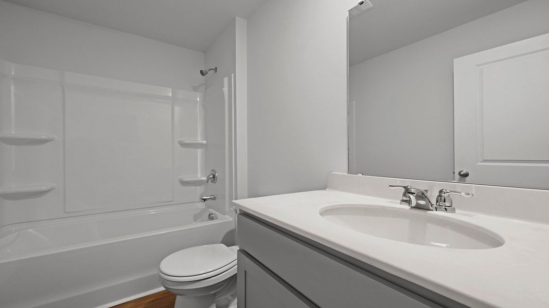 Close-up of interior finishes inside a home in Center Pointe, Santee (Image 15).