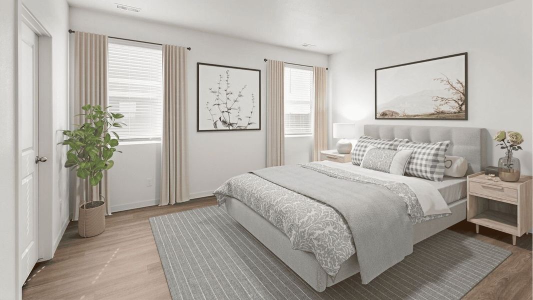 Furnished interior view inside a new home in Westgate, Greeley (Image 5).