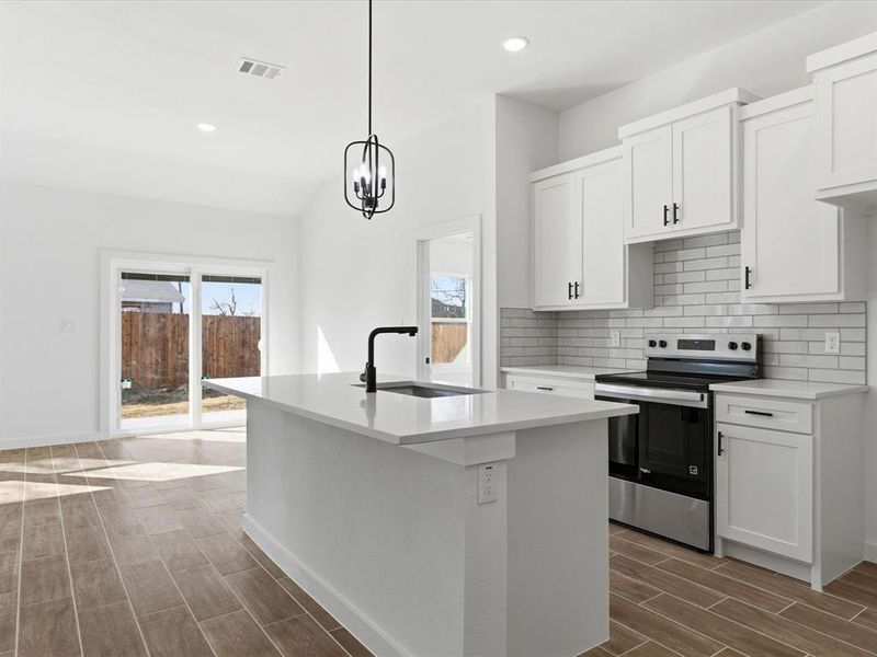 Furnished interior view inside a new home in , Kaufman (Image 9).