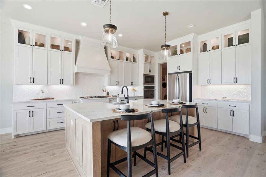 Furnished interior view inside a new home in , Weatherford (Image 25).