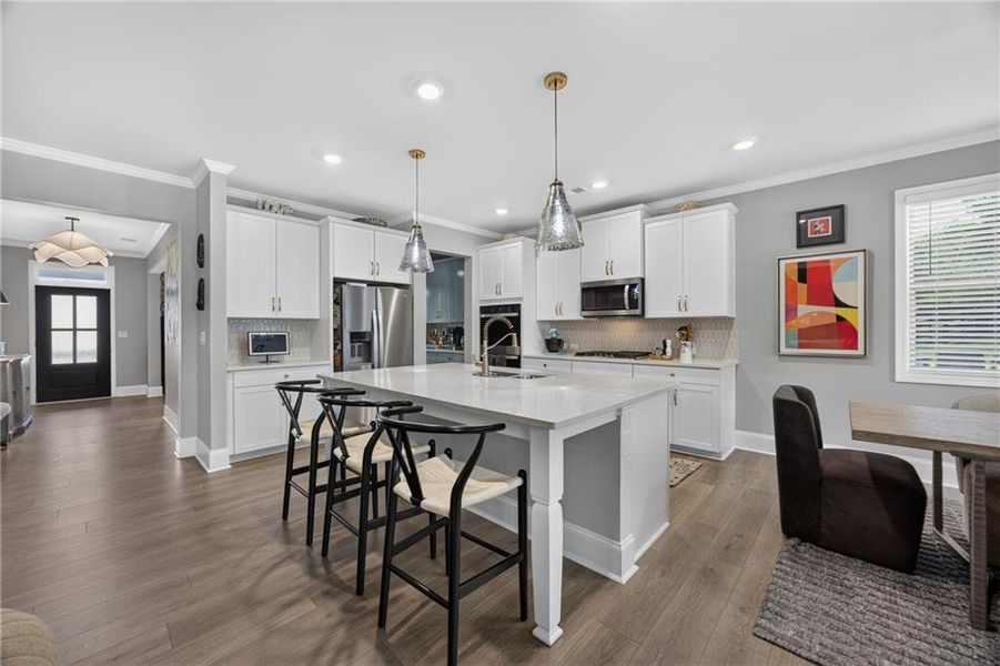 Furnished interior view inside a new home in , Douglasville (Image 13).
