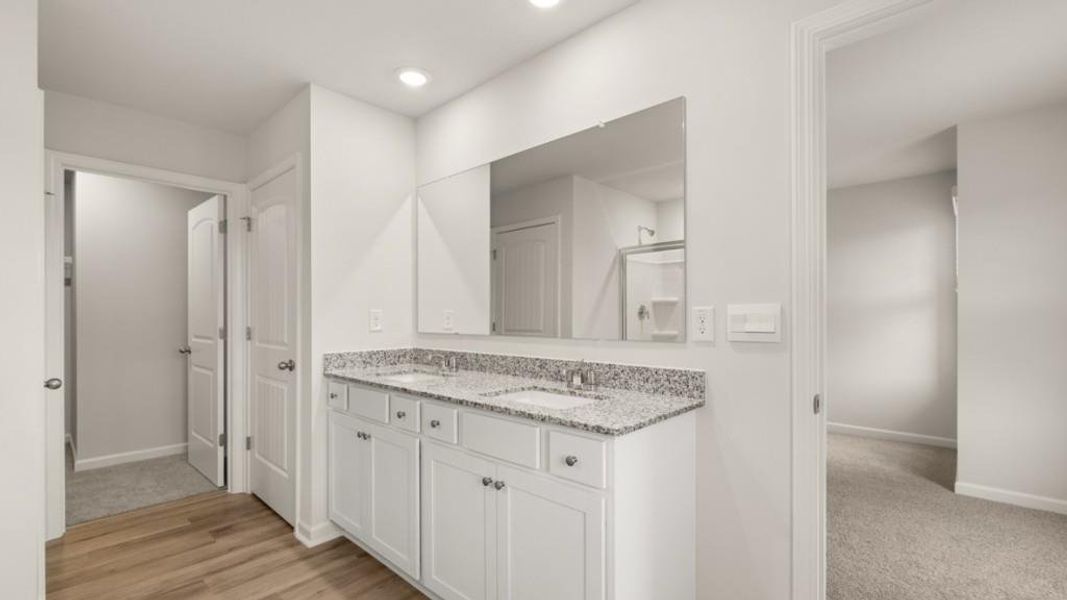 Furnished interior view inside a new home in Carlton, Douglasville (Image 2).