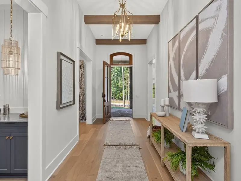 Representative furnished interior of a home built from the Montecito Ranch by Classica Homes in Riverchase Estates, Lancaster (Image 6).