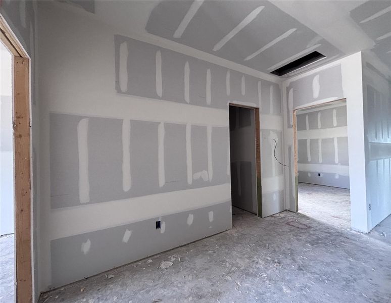 In-progress construction of a new home in The Colony 45s, Bastrop, TX (Image 15). In-progress construction of a new home in The Colony 45s, Bastrop, TX (Image 15).