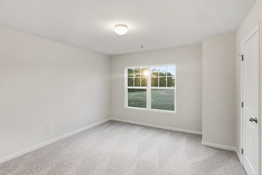 Representative unfurnished interior of a home built from the Clayton by Piedmont Residential in Hampton Ridge, Jefferson (Image 23).