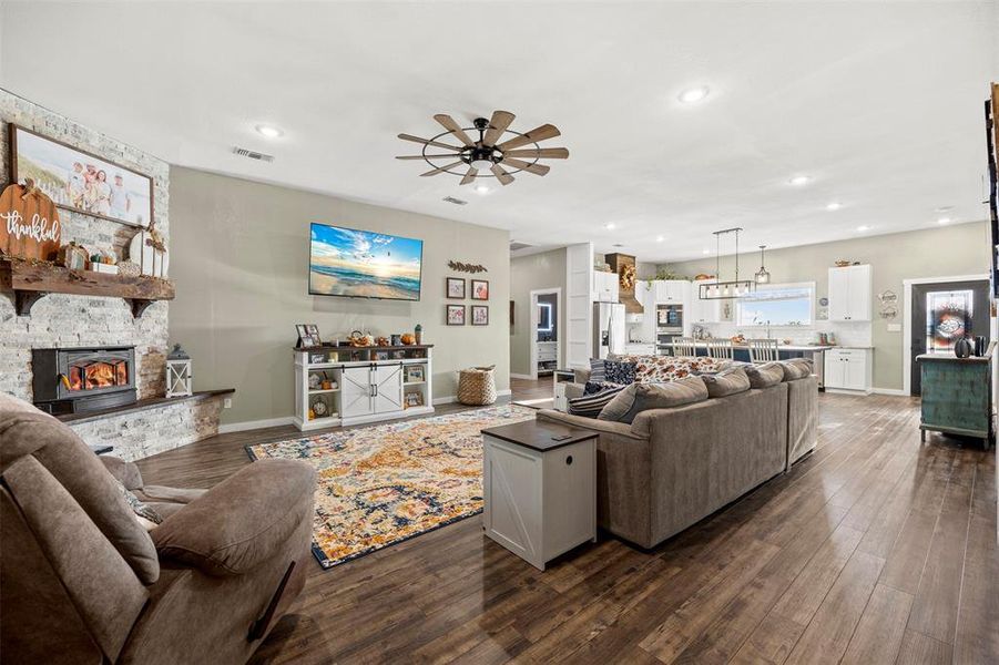 Furnished interior view inside a new home in , Milford (Image 13).