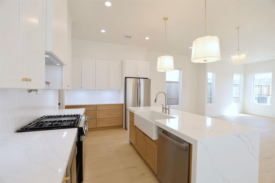 Furnished interior view inside a new home in , Houston (Image 7). Furnished interior view inside a new home in , Houston (Image 7).