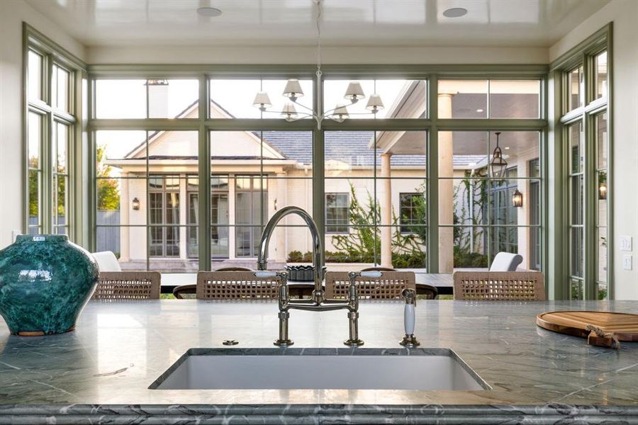 Lobby with a sink Lobby with a sink