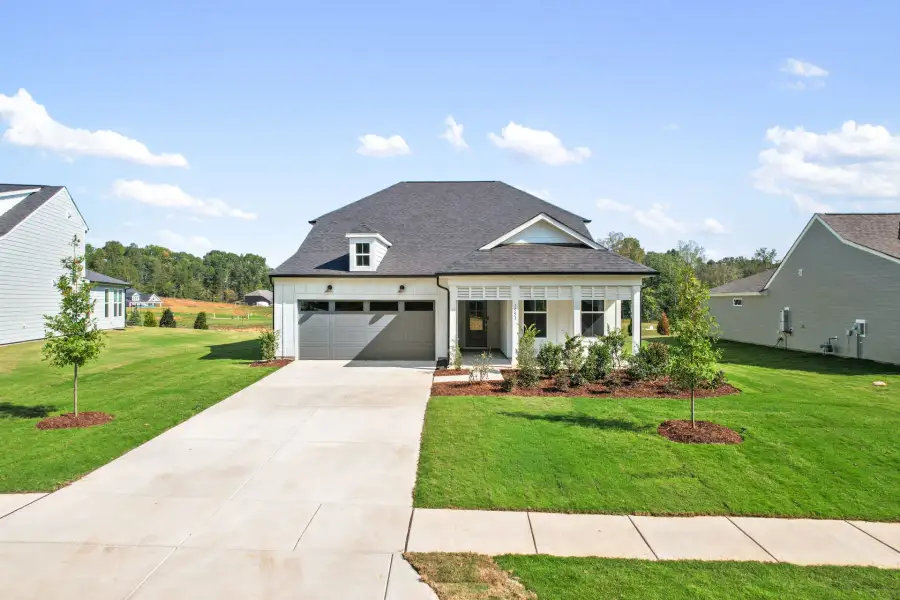 Front exterior of a new home in Kinsdale, Lancaster, SC, highlighting curb appeal (Image 32).