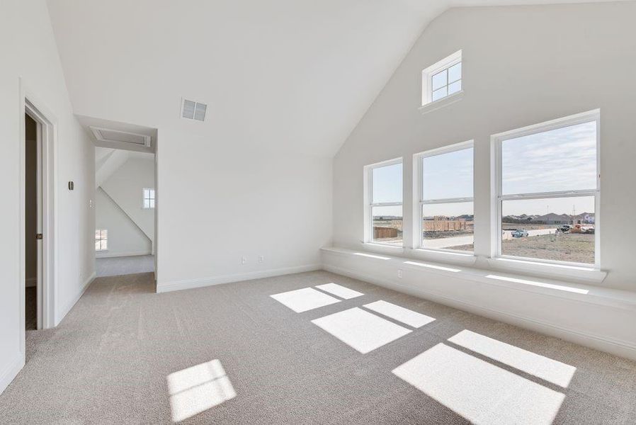 Spacious, unfurnished interior of a new home in Park Trails, Forney (Image 31).