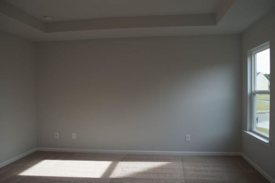 Representative unfurnished interior of a home built from the Mayfield by Piedmont Residential in The Reserve at Willow Oaks, Canton (Image 34).