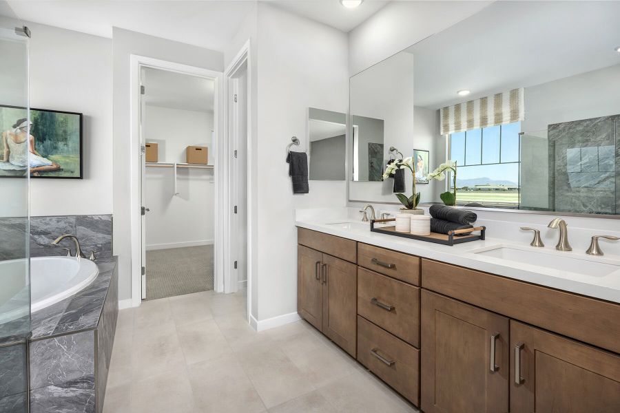 Representative furnished interior of a home built from the Tawny by Mattamy Homes in Empire Pointe, Queen Creek (Image 11).