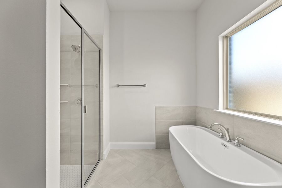 Representative furnished interior of a home built from the Chessel JS by Sandlin Homes in Timberbrook, Justin (Image 12).