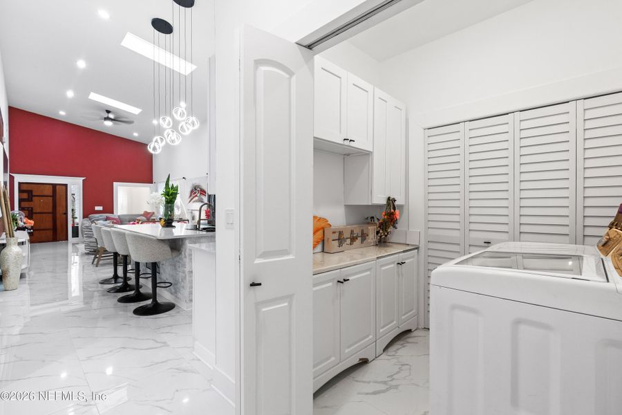 Furnished interior view inside a new home in , Jacksonville (Image 10).