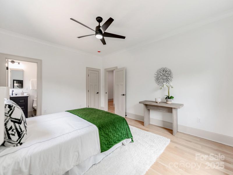 Furnished interior view inside a new home in , Charlotte (Image 29).