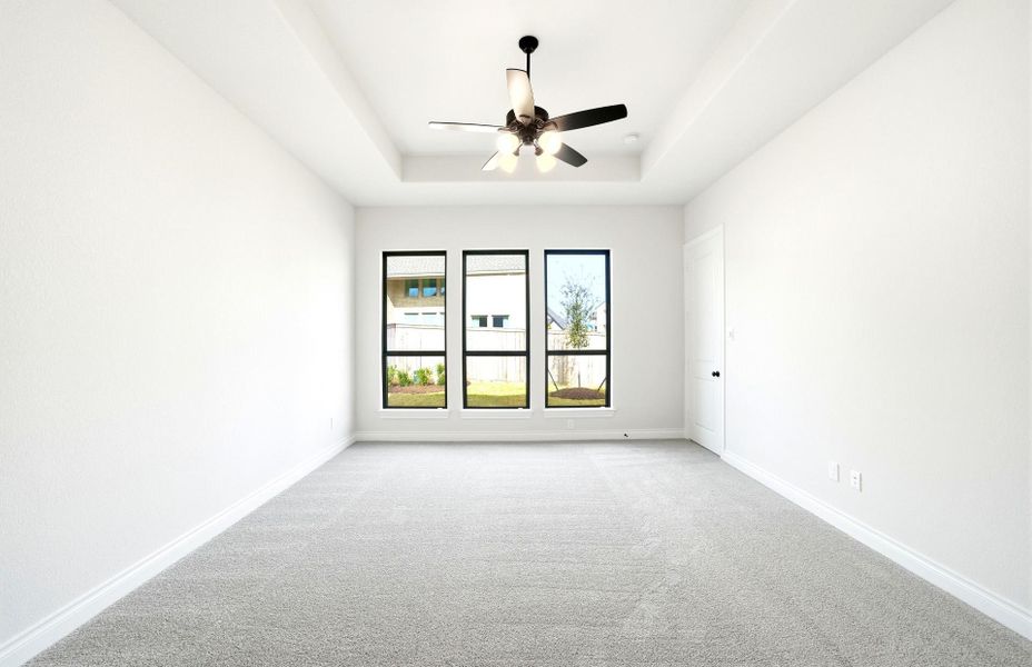 Spacious, unfurnished interior of a new home in Bridgeland 50', Cypress (Image 27). Spacious, unfurnished interior of a new home in Bridgeland 50', Cypress (Image 27).