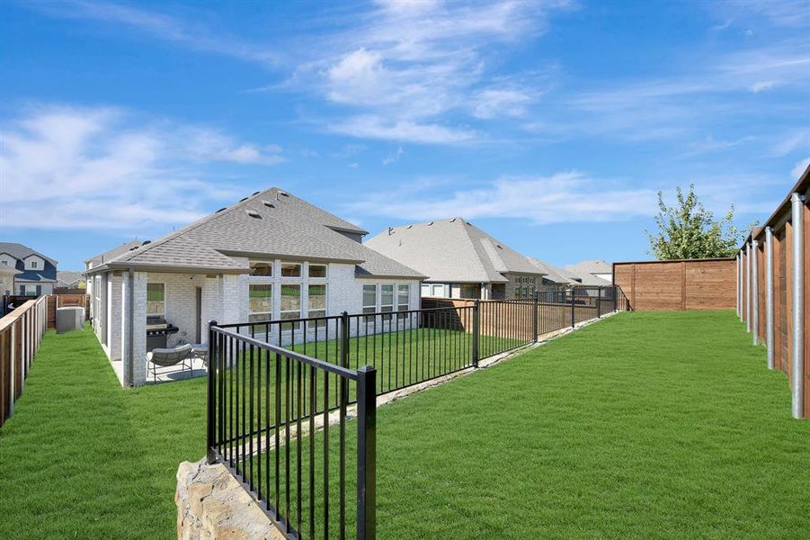 Exterior details and patio area of a home in , Mesquite (Image 4). Exterior details and patio area of a home in , Mesquite (Image 4).