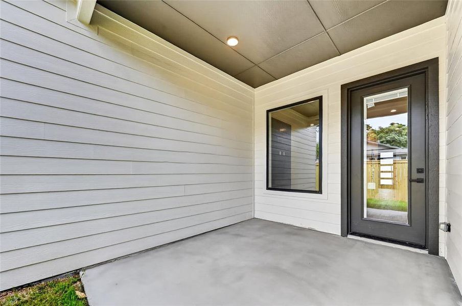 Exterior details and patio area of a home in , Dallas (Image 17). Exterior details and patio area of a home in , Dallas (Image 17).