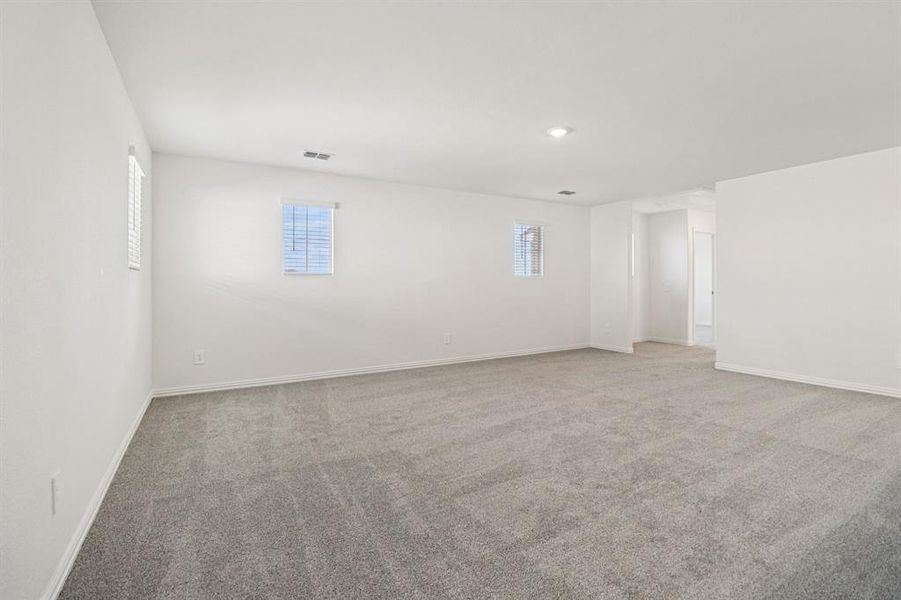 Spacious, unfurnished interior of a new home in River Ridge, Crandall (Image 32). Spacious, unfurnished interior of a new home in River Ridge, Crandall (Image 32).